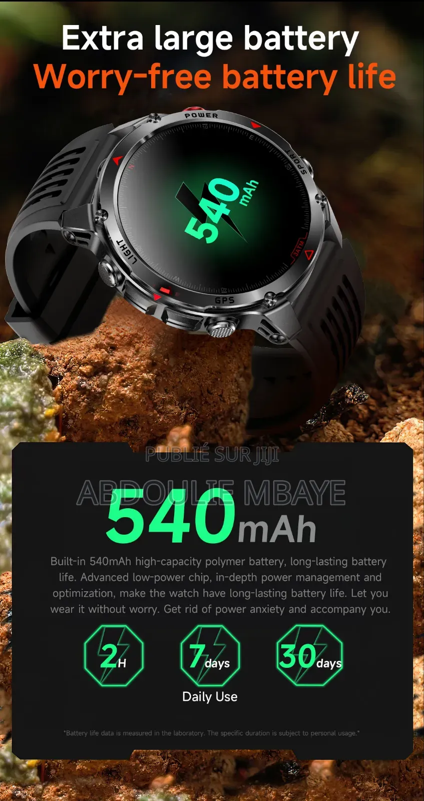 Montre Connectée Ht37