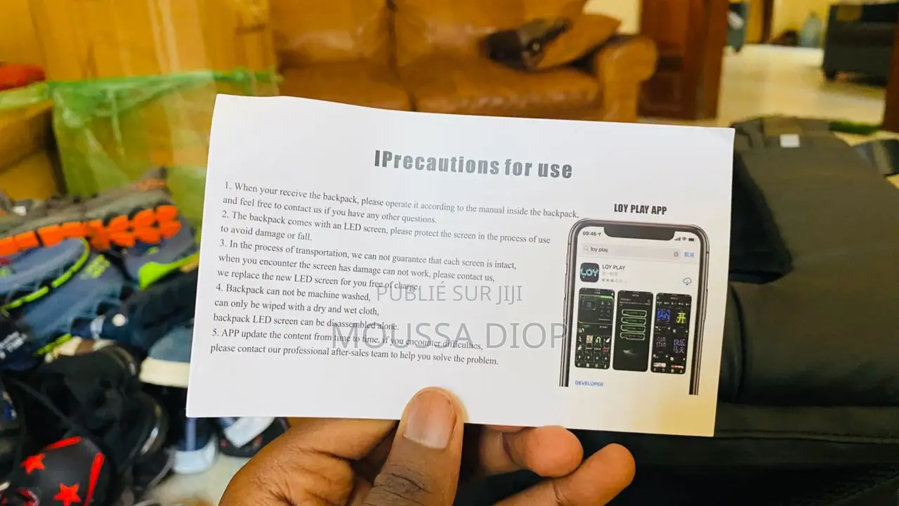 Sac À Ultra Stylé Pour Les Motards Et l'École Appeler Hôte