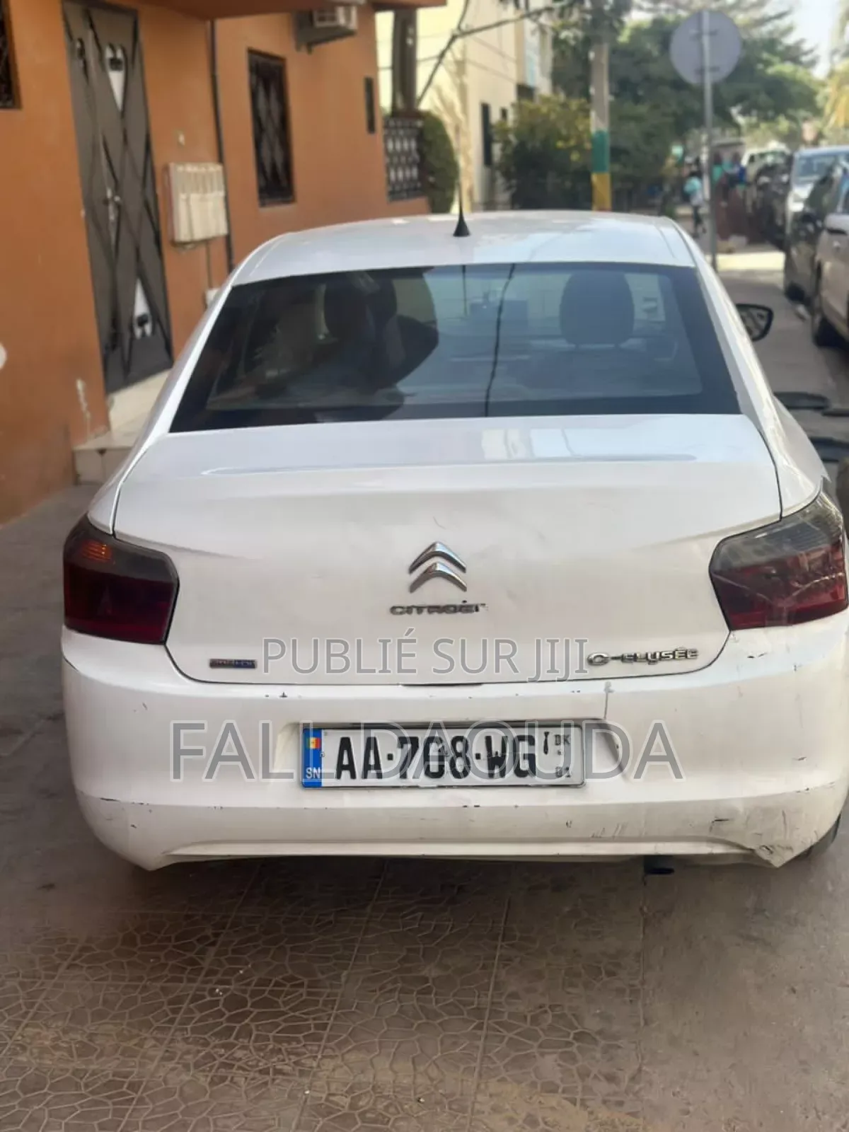 Citroen C-Elysee 2016 Blanc