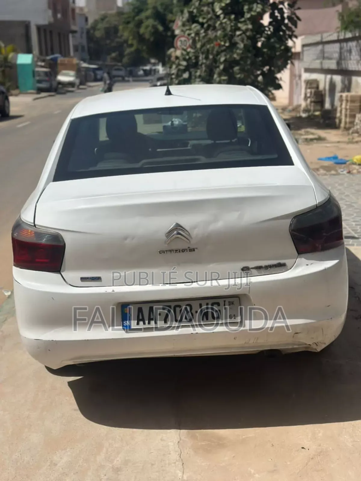 Citroen C-Elysee 2016 Blanc