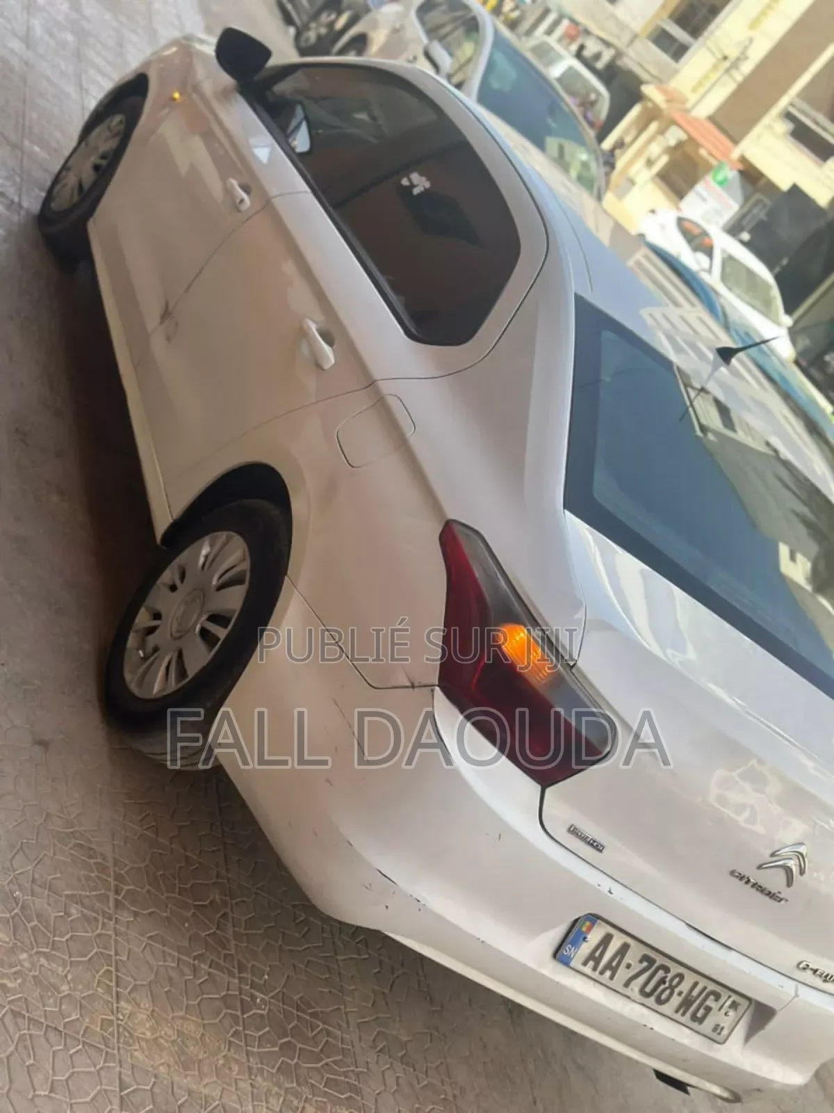 Citroen C-Elysee 2016 Blanc