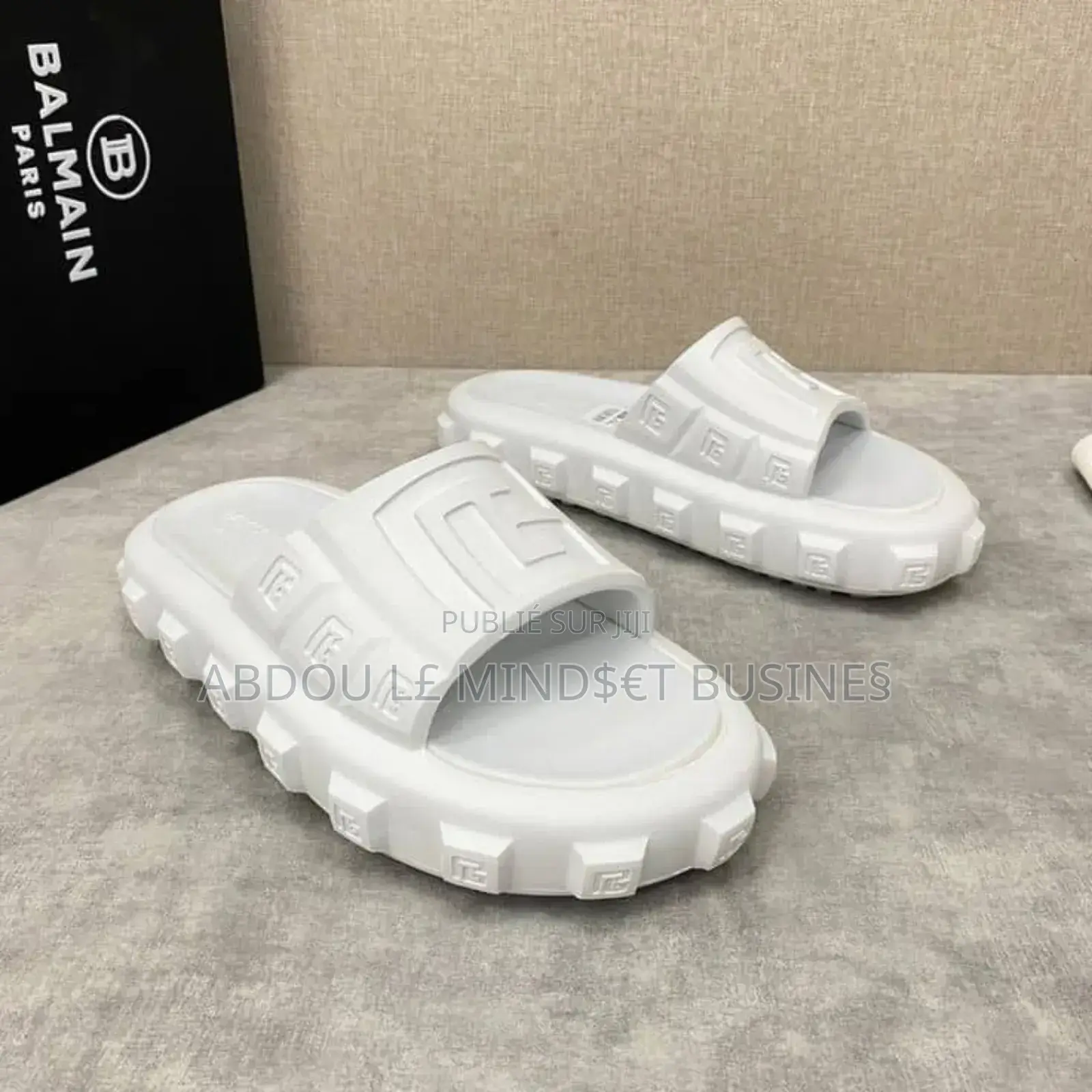 Balmain Paris Blanc Original Disponible