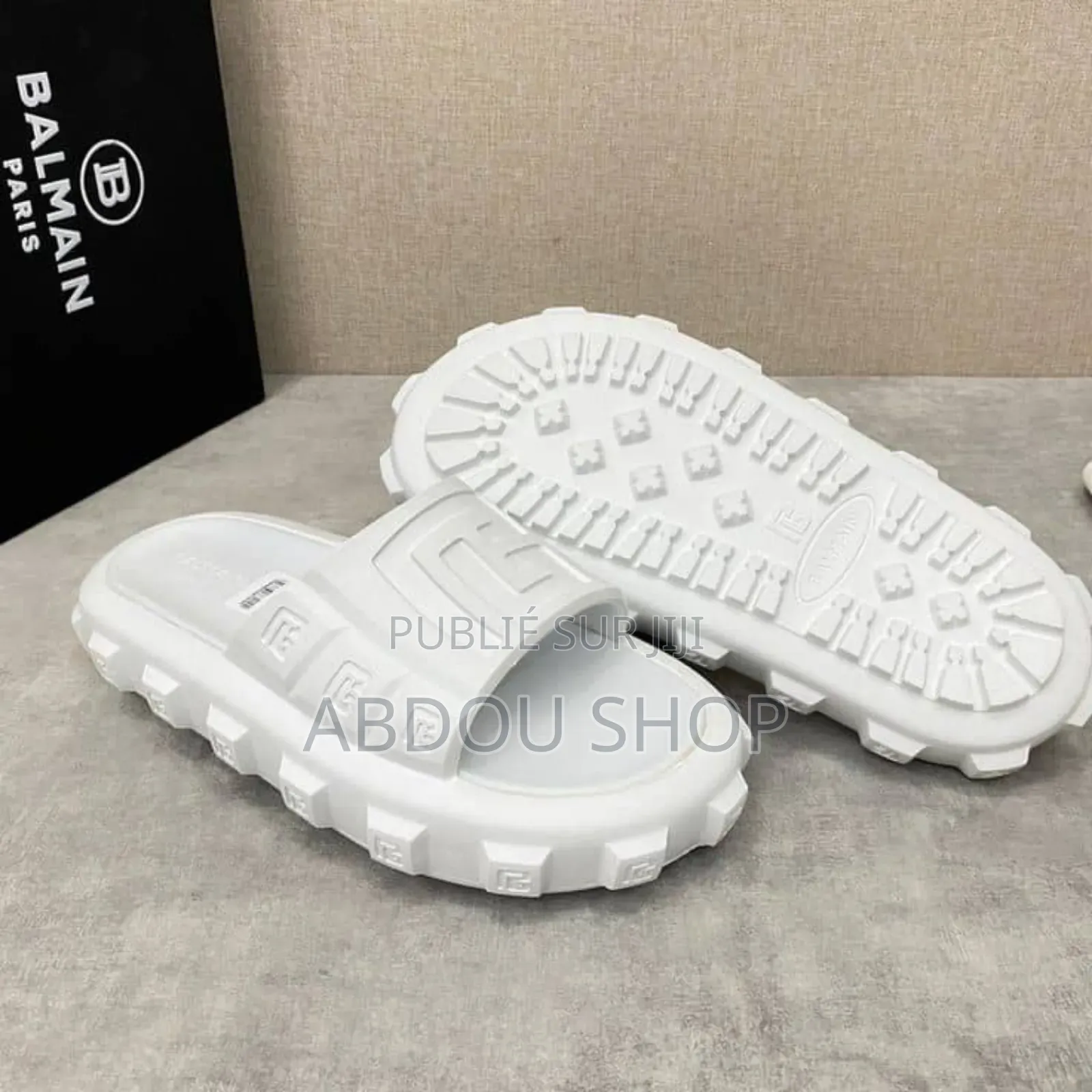 Balmain Paris Blanc Original Disponible