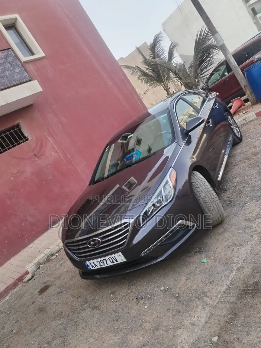 Hyundai Sonata Hybrid 2015 Marron