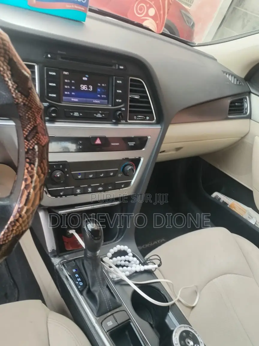 Hyundai Sonata Hybrid 2015 Marron