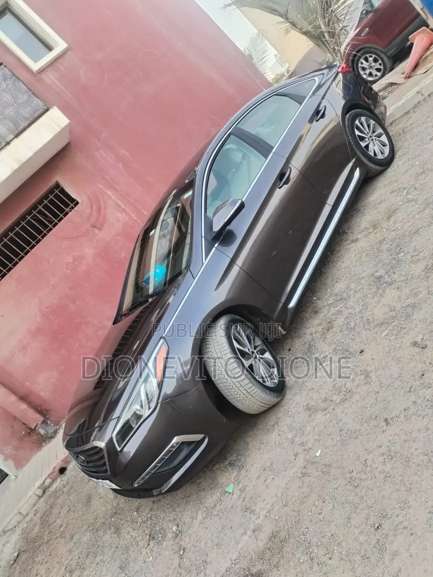 Hyundai Sonata Hybrid 2015 Marron