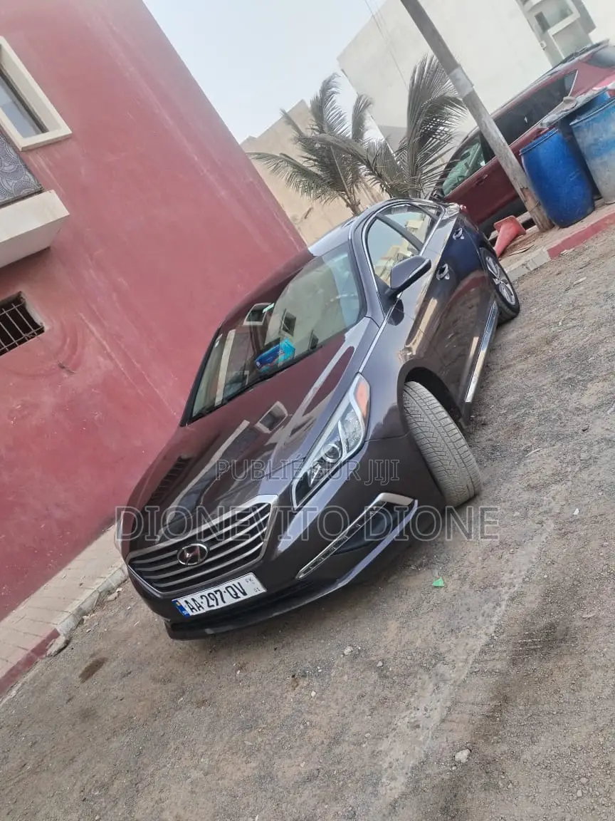 Hyundai Sonata Hybrid 2015 Marron