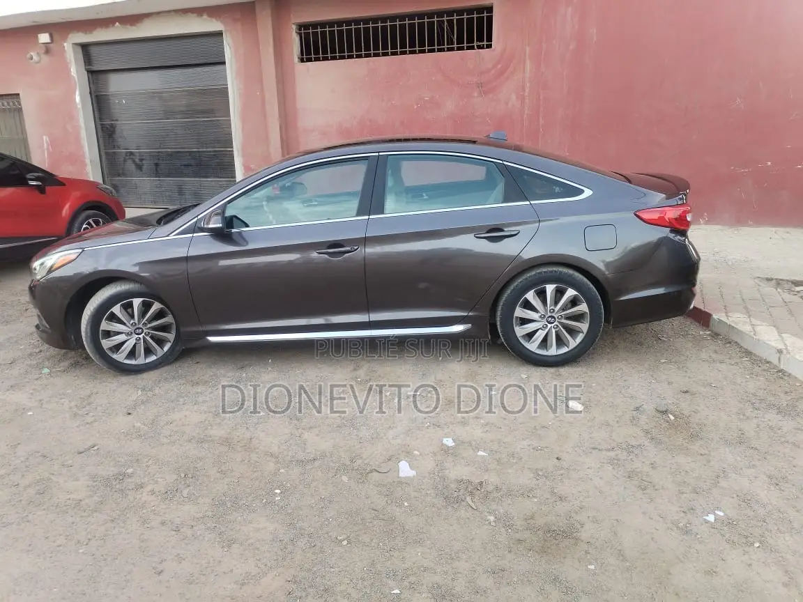 Hyundai Sonata Hybrid 2015 Marron