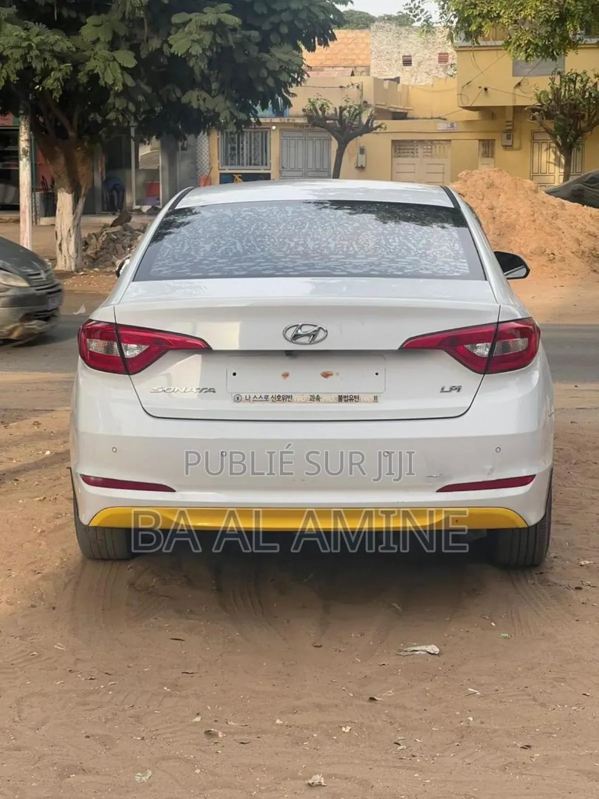 Hyundai Sonata Limited 2.0T Seban (2.0L 4cyl 6A) 2017 Blanc