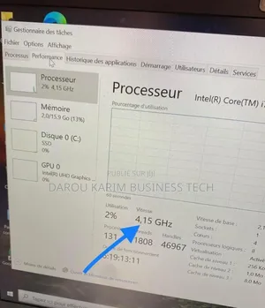 New Ordinateur Portable Dell Latitude 7490 16GB Intel Core I7 SSD 512GB