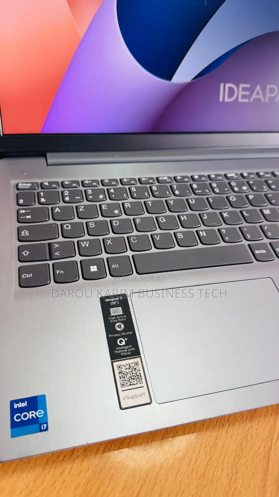 New Ordinateur Portable Lenovo Ideapad 3 12GB Intel Core I7 SSD 512GB