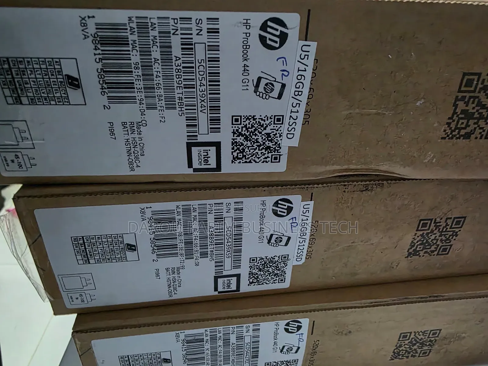 New Ordinateur Portable HP ProBook 440 16GB AMD Ryzen 5 SSD 512GB