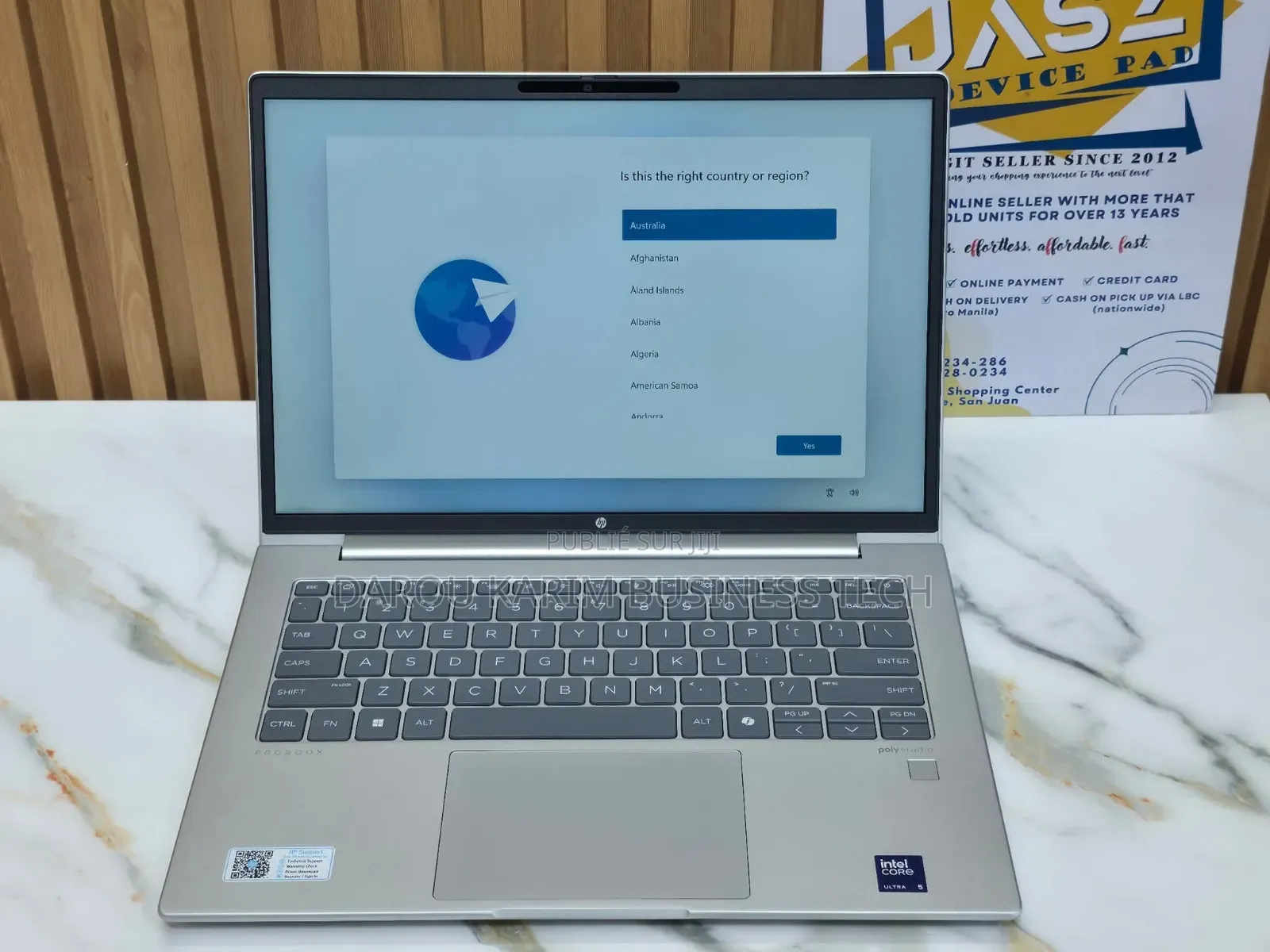 New Ordinateur Portable HP ProBook 440 16GB AMD Ryzen 5 SSD 512GB