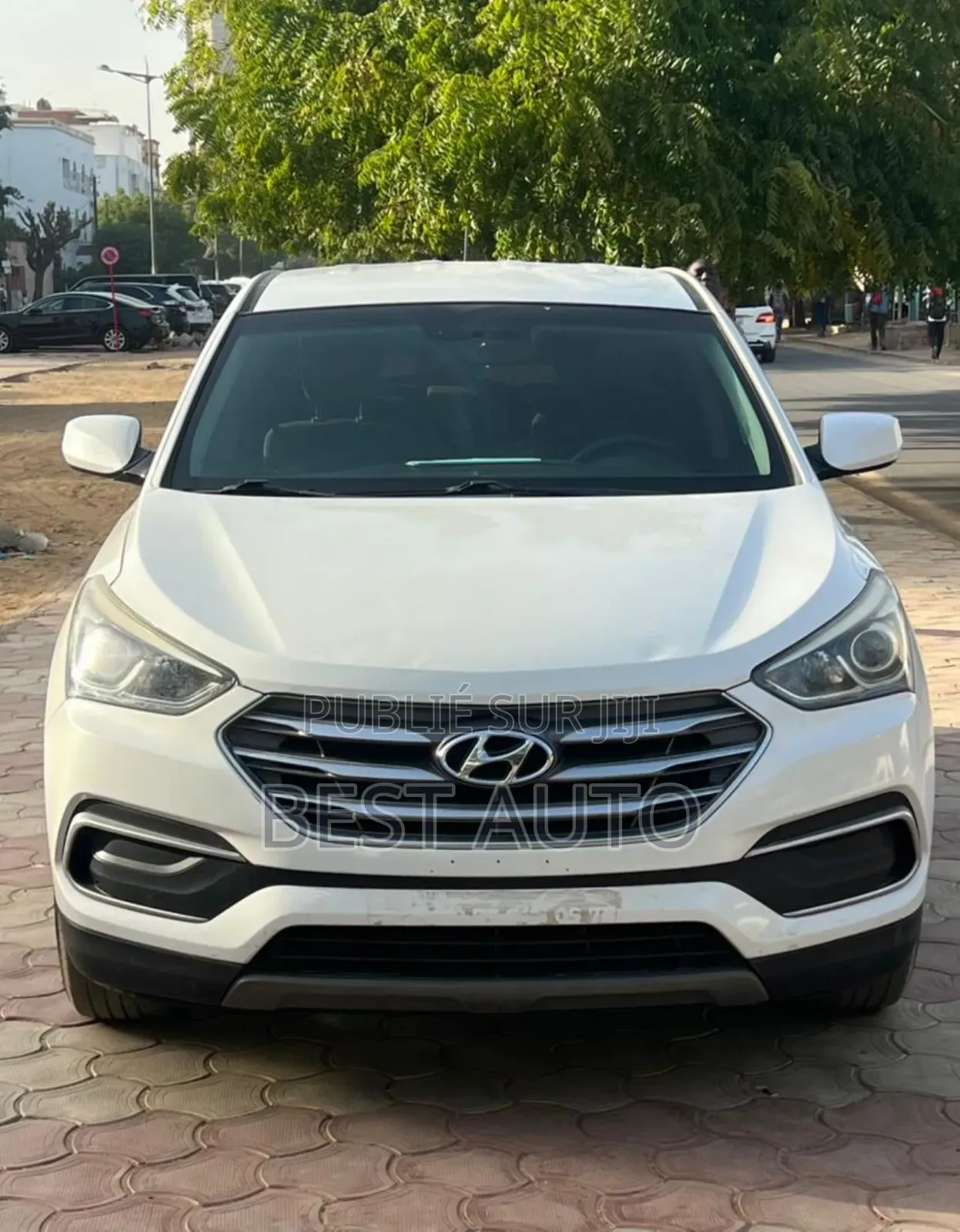 Hyundai Santa Fe 2018 Blanc