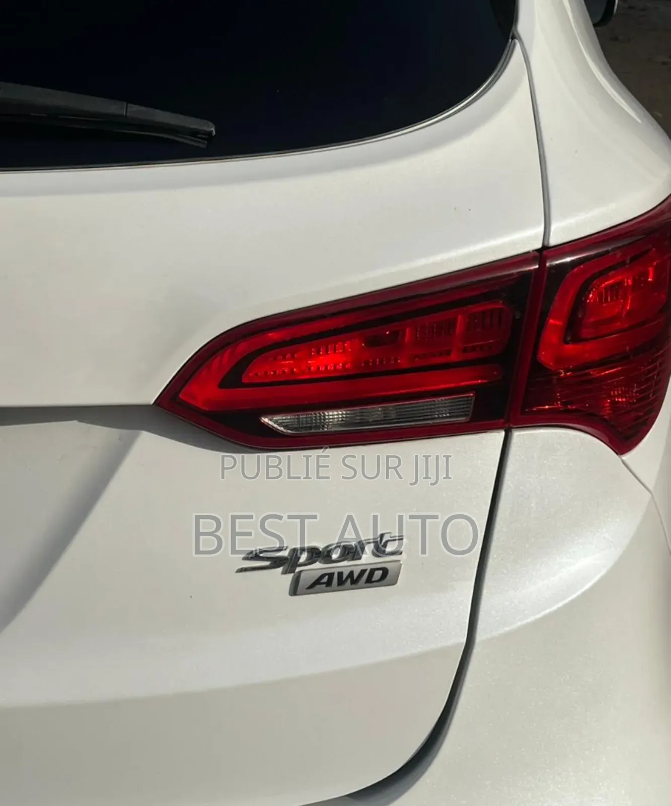 Hyundai Santa Fe 2018 Blanc