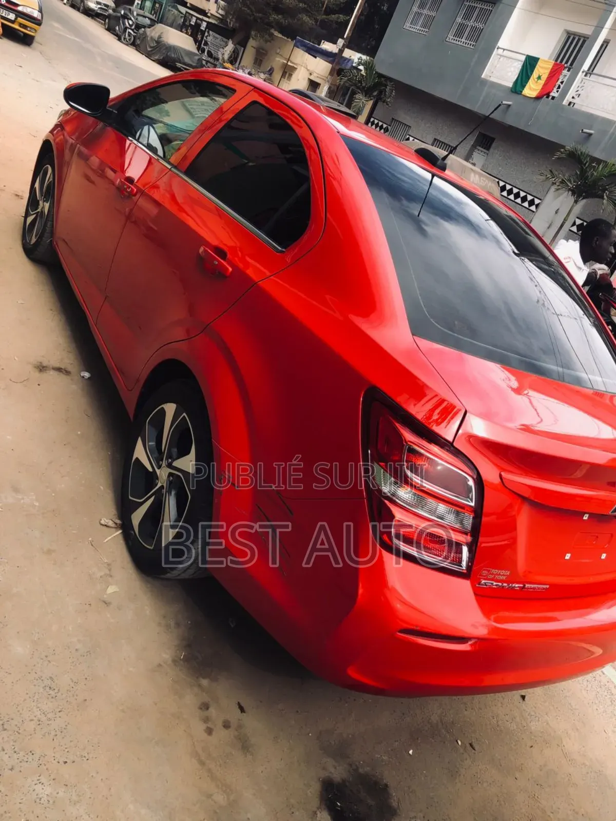 Chevrolet Sonic 2017 Rouge