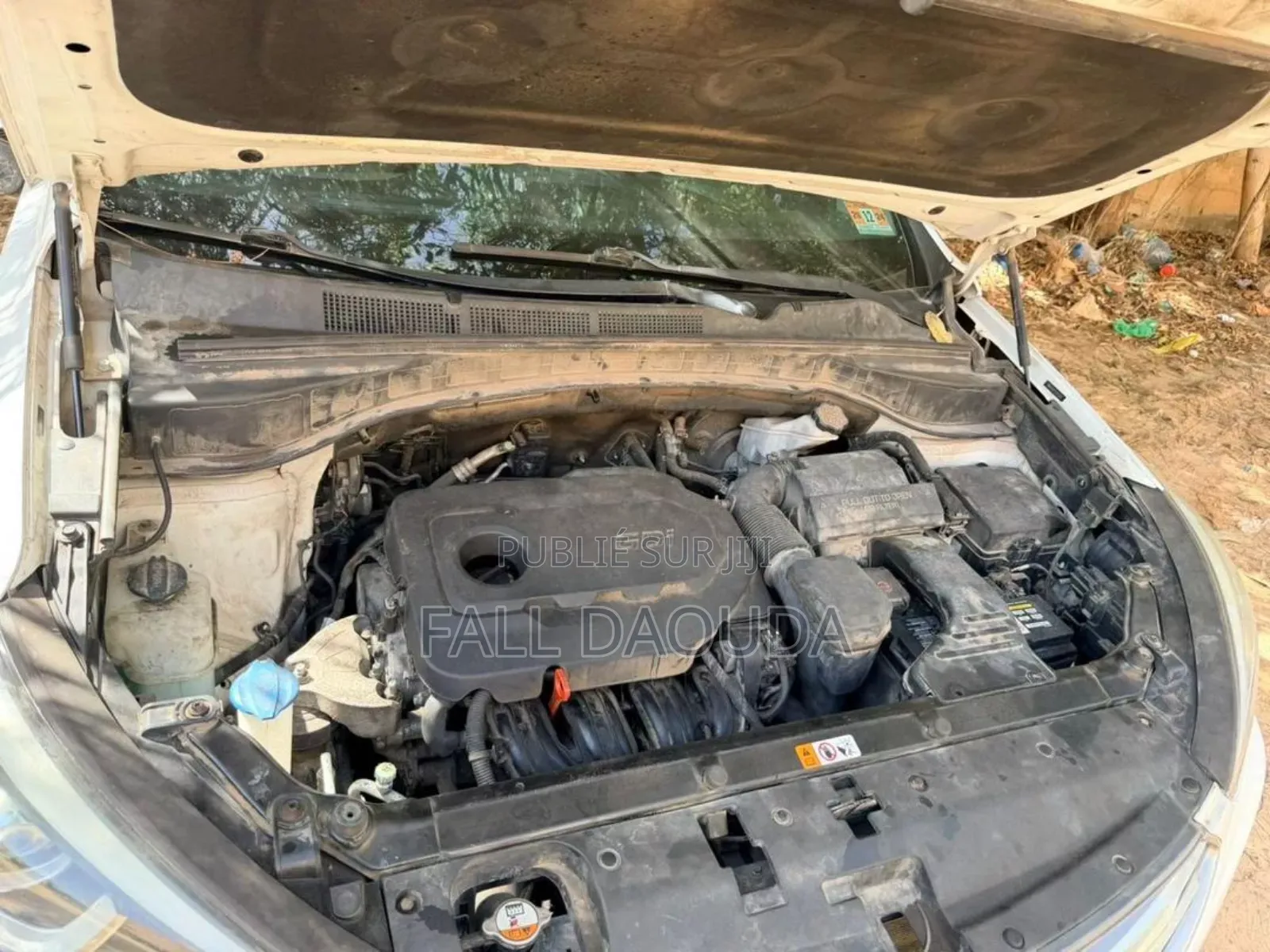 Hyundai Santa Fe 2018 Blanc