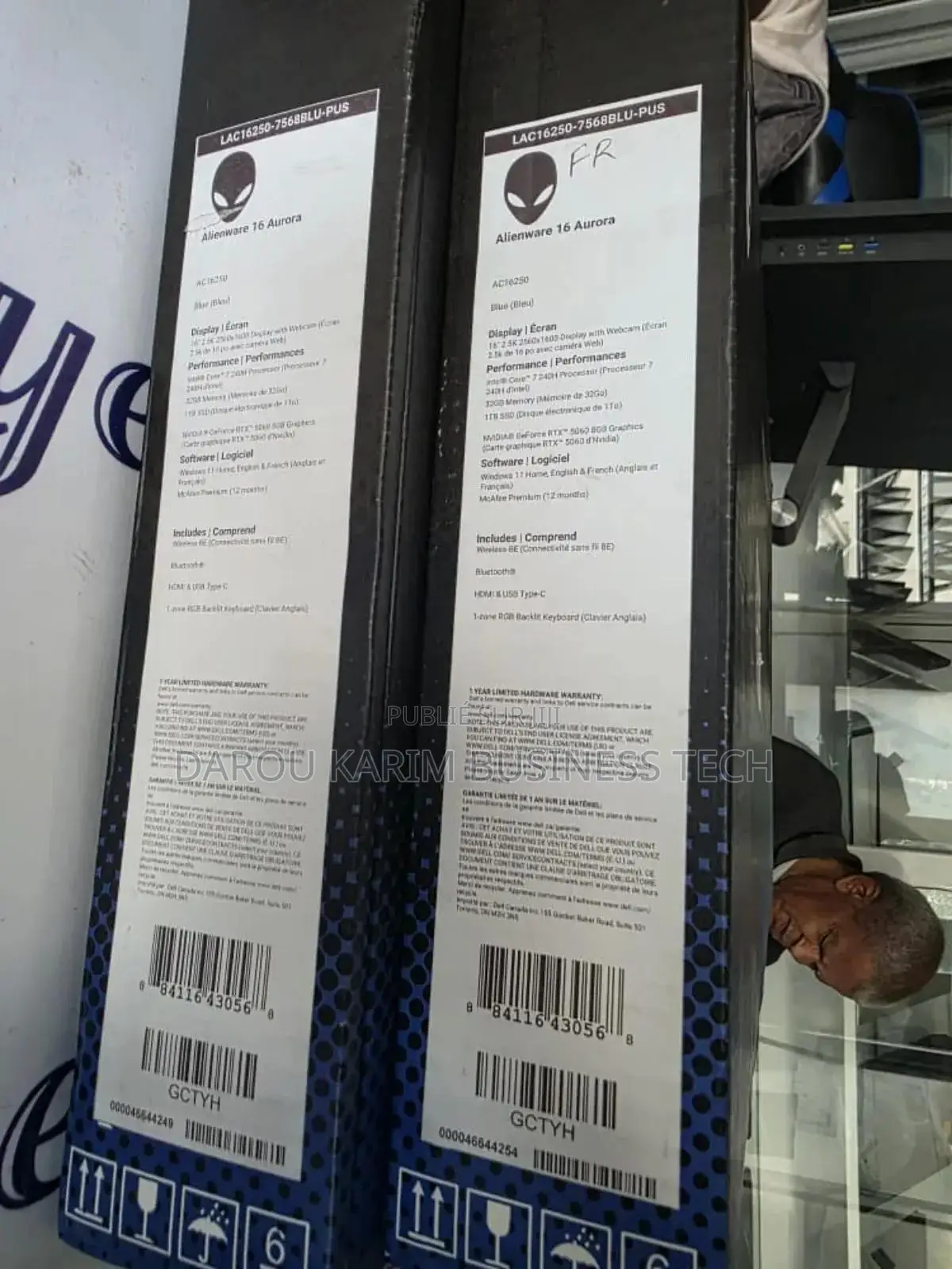 New Ordinateur portable Alienware Area-51m 32GB Intel Core i7 SSD 1T