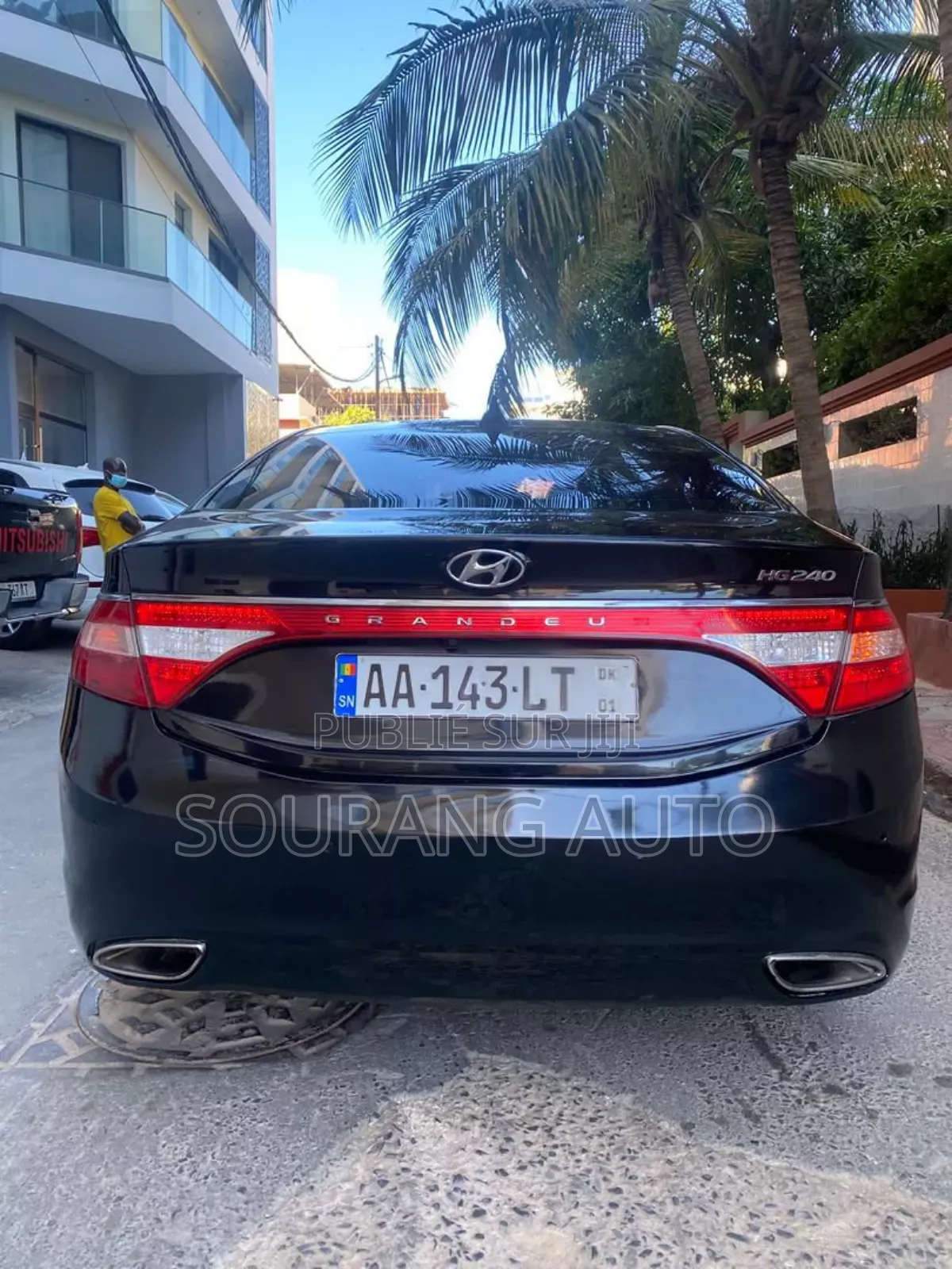 Hyundai Grandeur 2013 Black