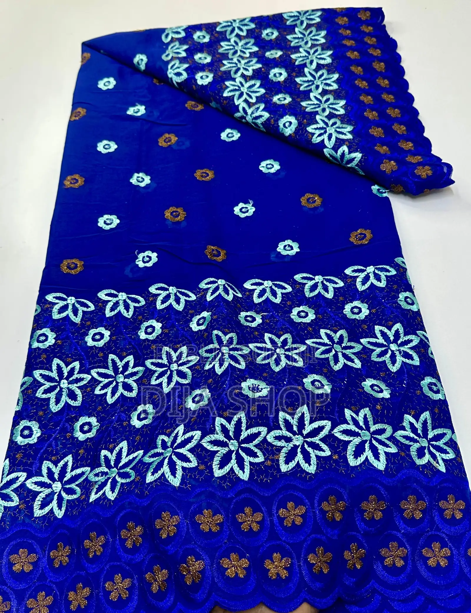 Lafaya Double Finition Asli Dimensions : Paquet 5 Yards Double Largeur