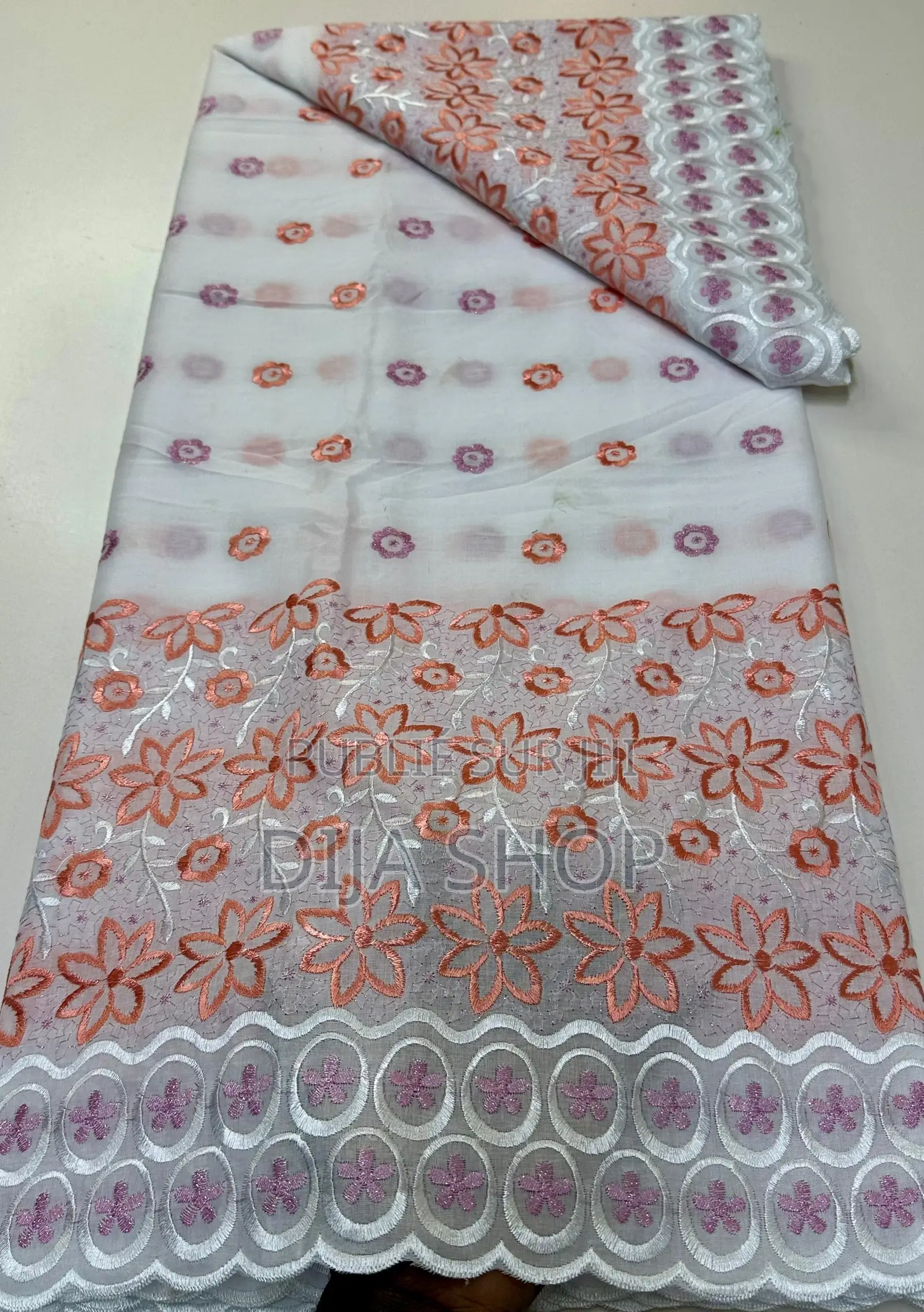 Lafaya Double Finition Asli Dimensions : Paquet 5 Yards Double Largeur