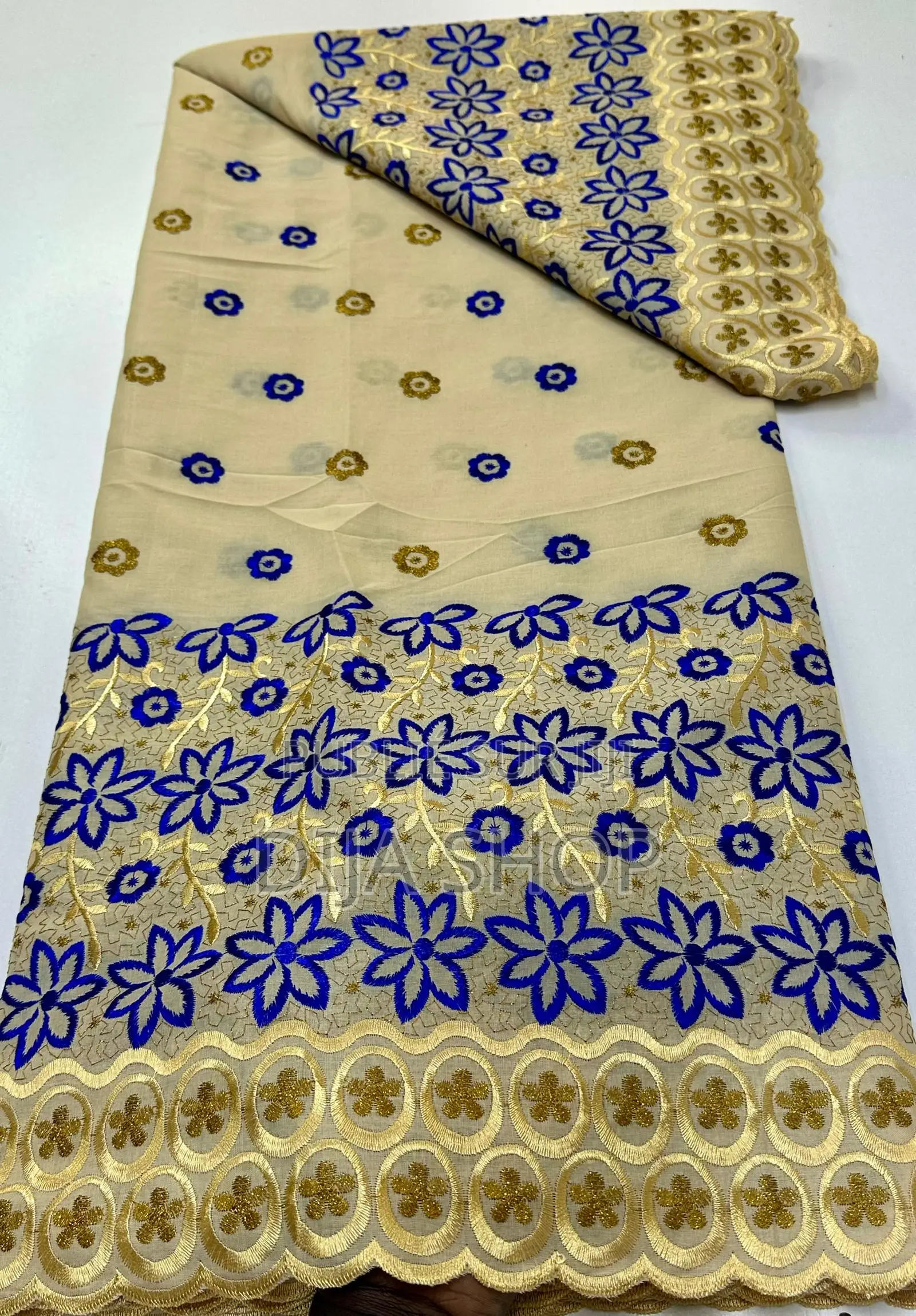 Lafaya Double Finition Asli Dimensions : Paquet 5 Yards Double Largeur