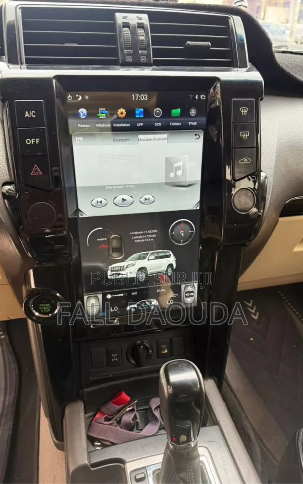 Toyota Land Cruiser Prado 2014 Blanc