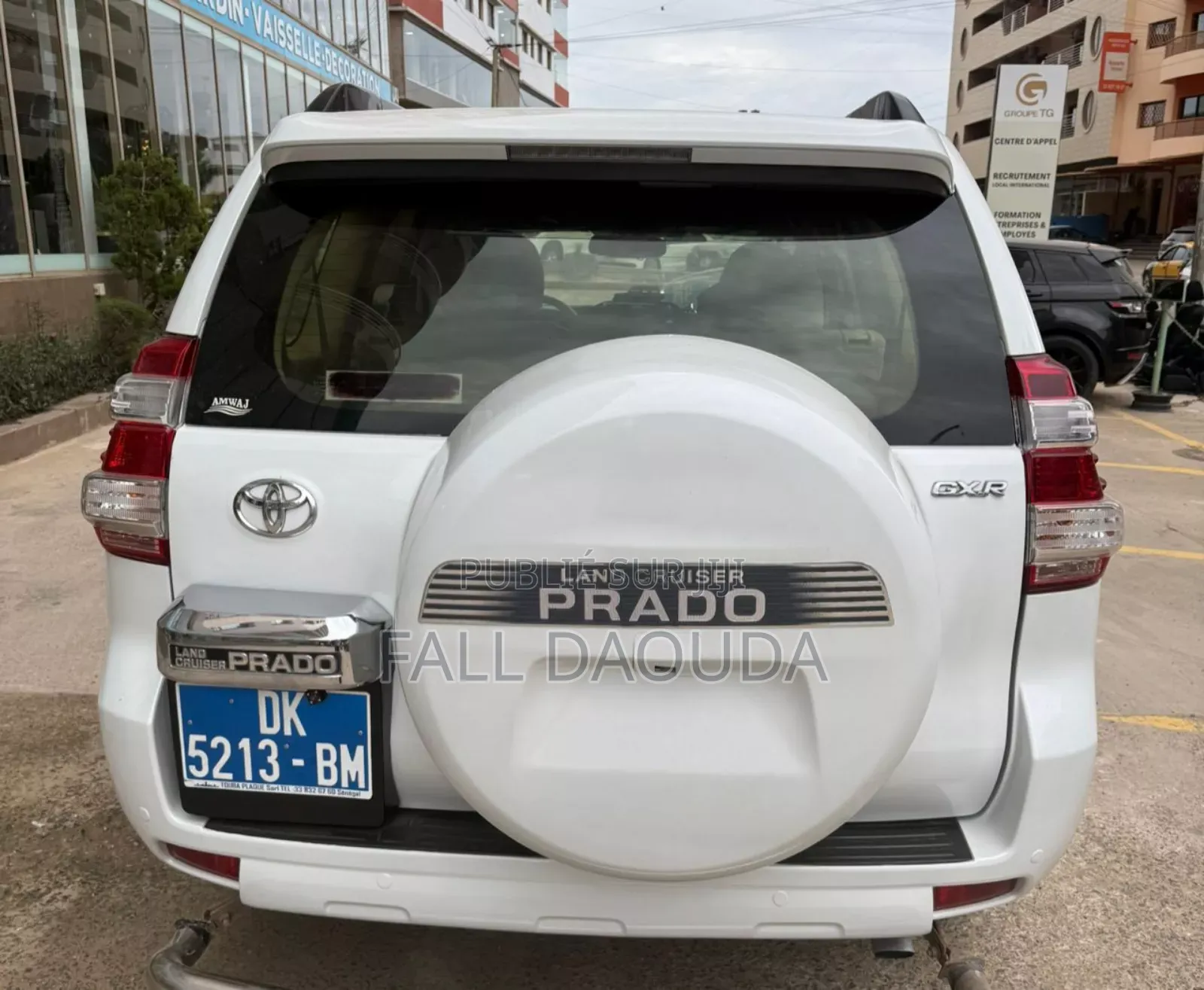 Toyota Land Cruiser Prado 2014 Blanc