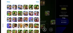 Compte Efootball Mobile