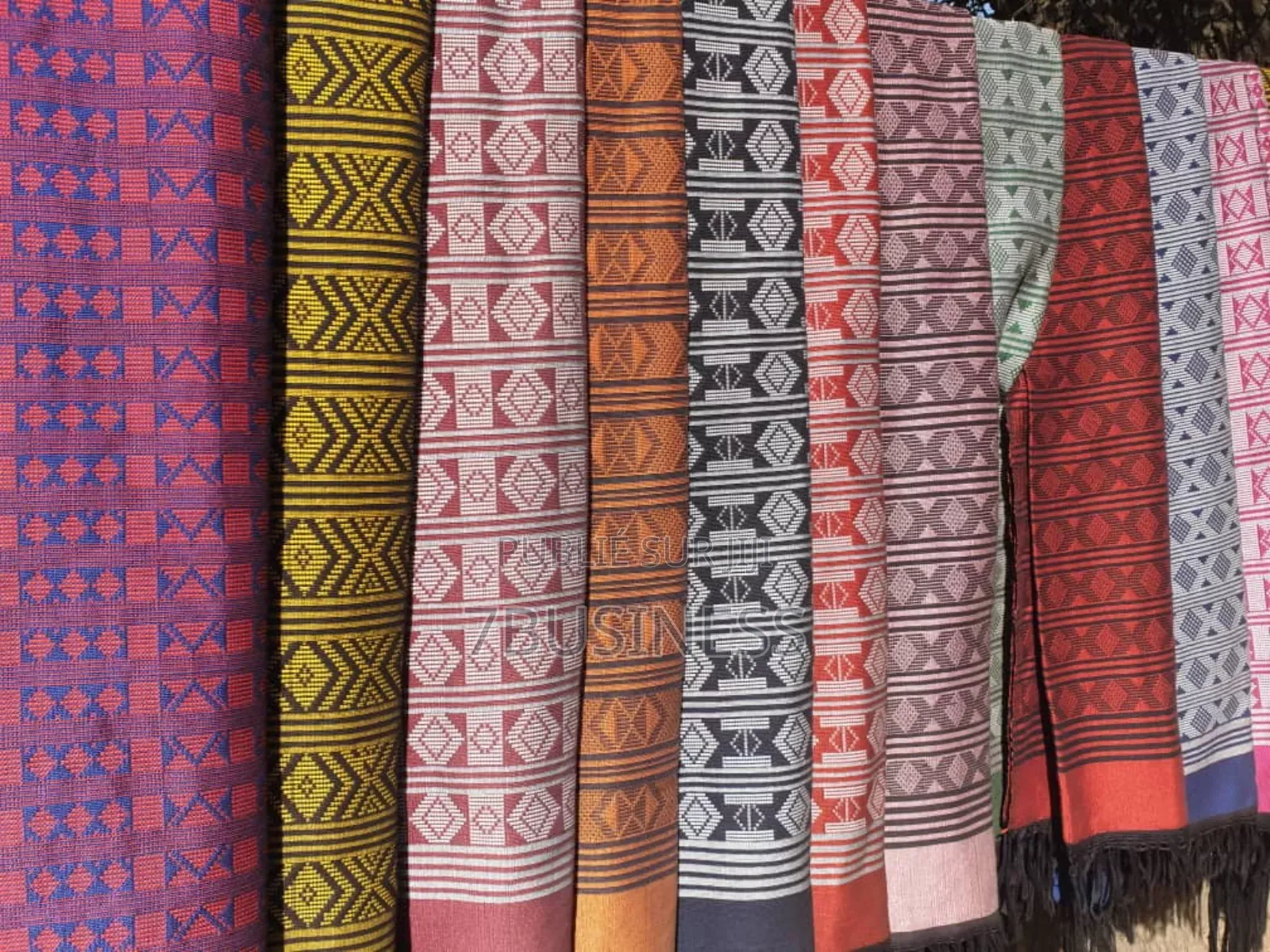 Pagne Tissé 200cm X 80cm - Collection Colorée