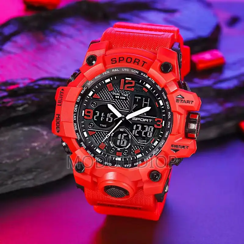 Montre Sport Spécial Original Double Horloge