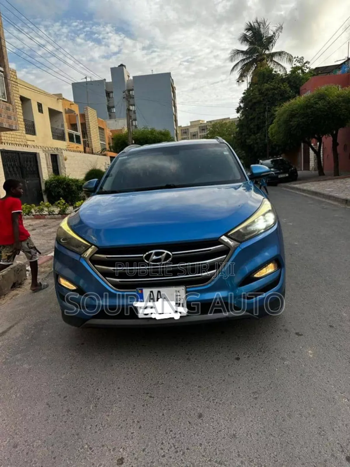 Hyundai Tucson Limited AWD 2016 Bleu