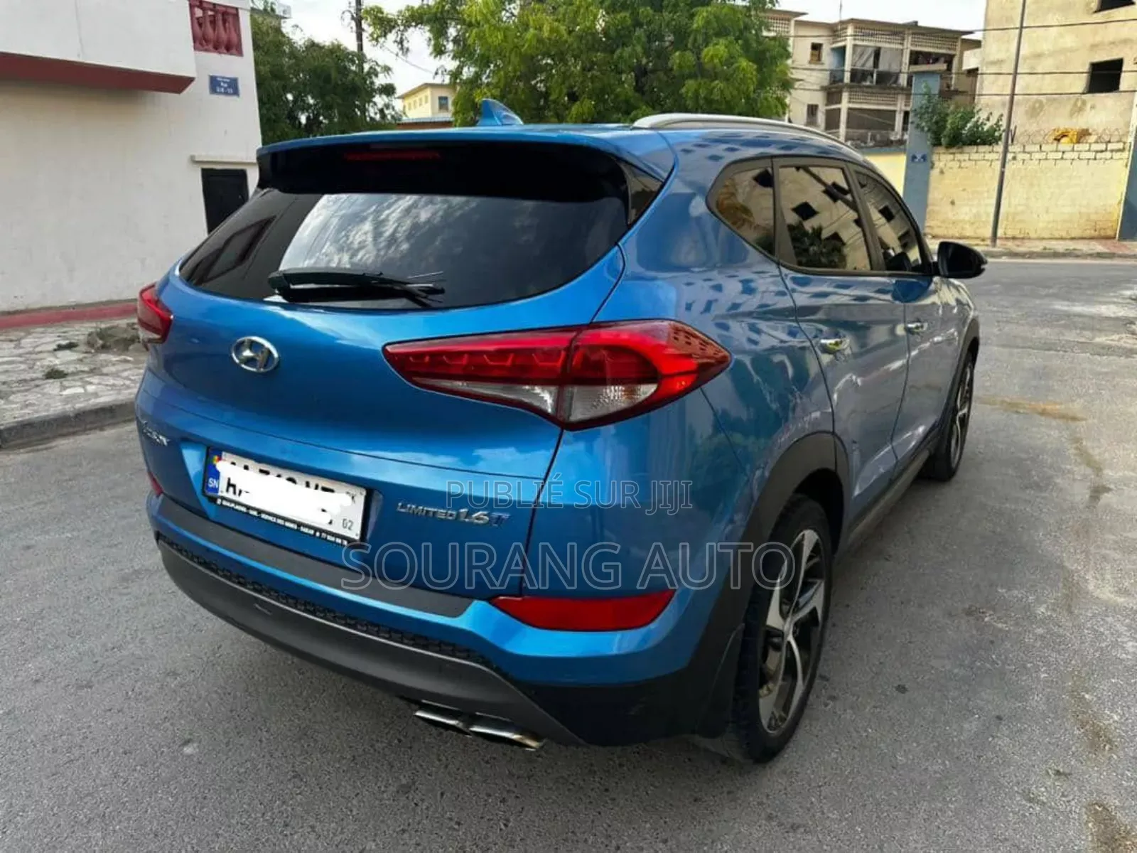 Hyundai Tucson Limited AWD 2016 Bleu