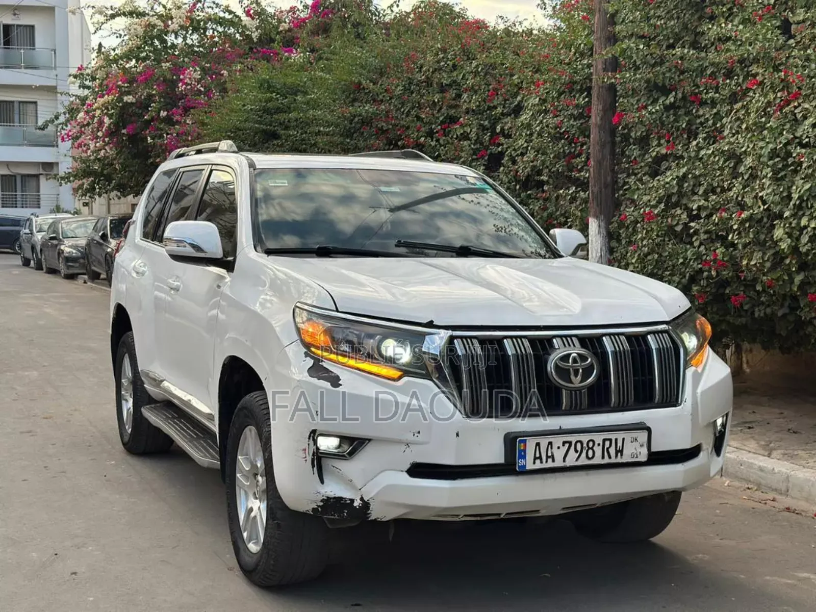Toyota Land Cruiser Prado 2010 Blanc
