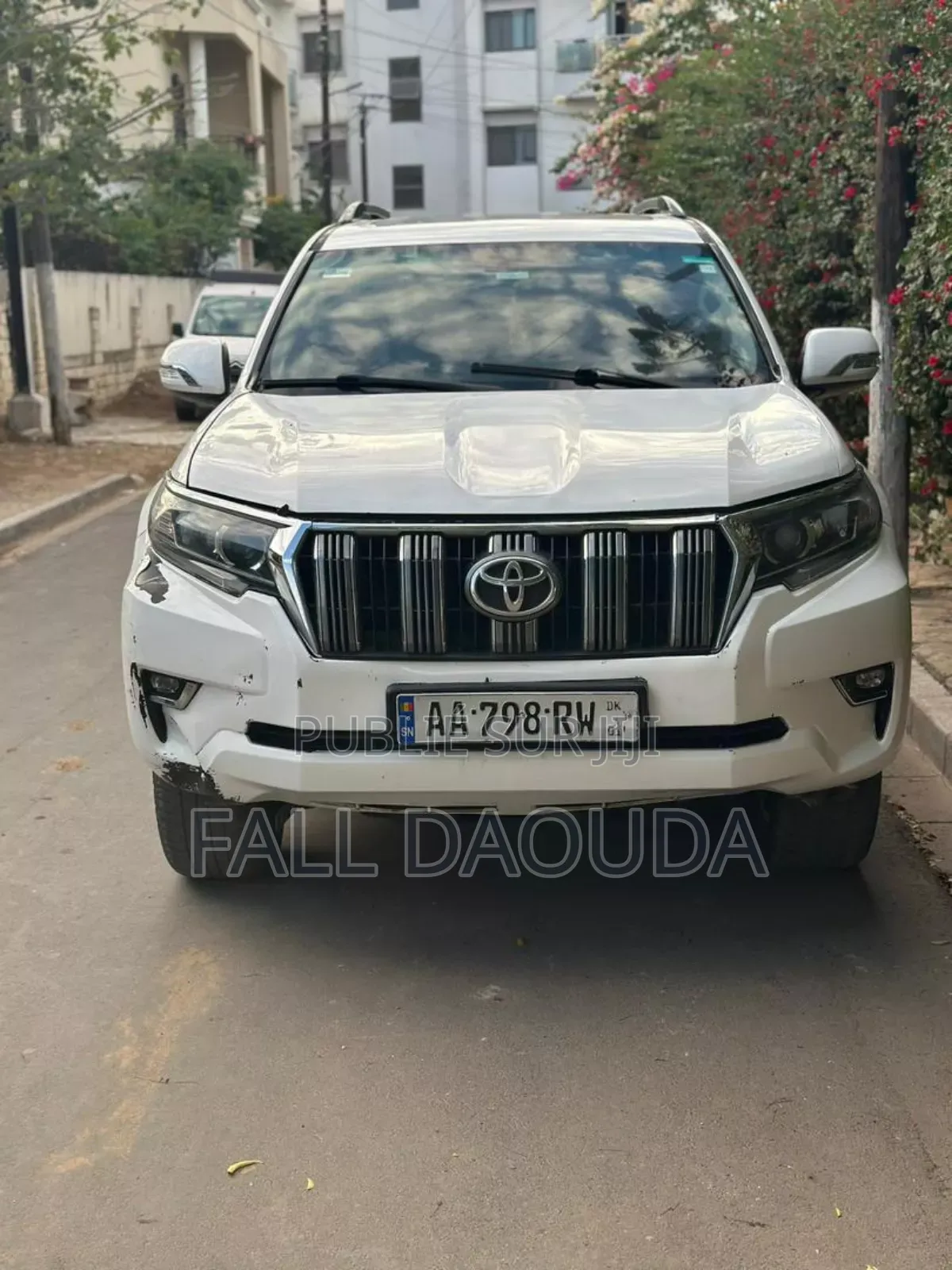 Toyota Land Cruiser Prado 2010 Blanc