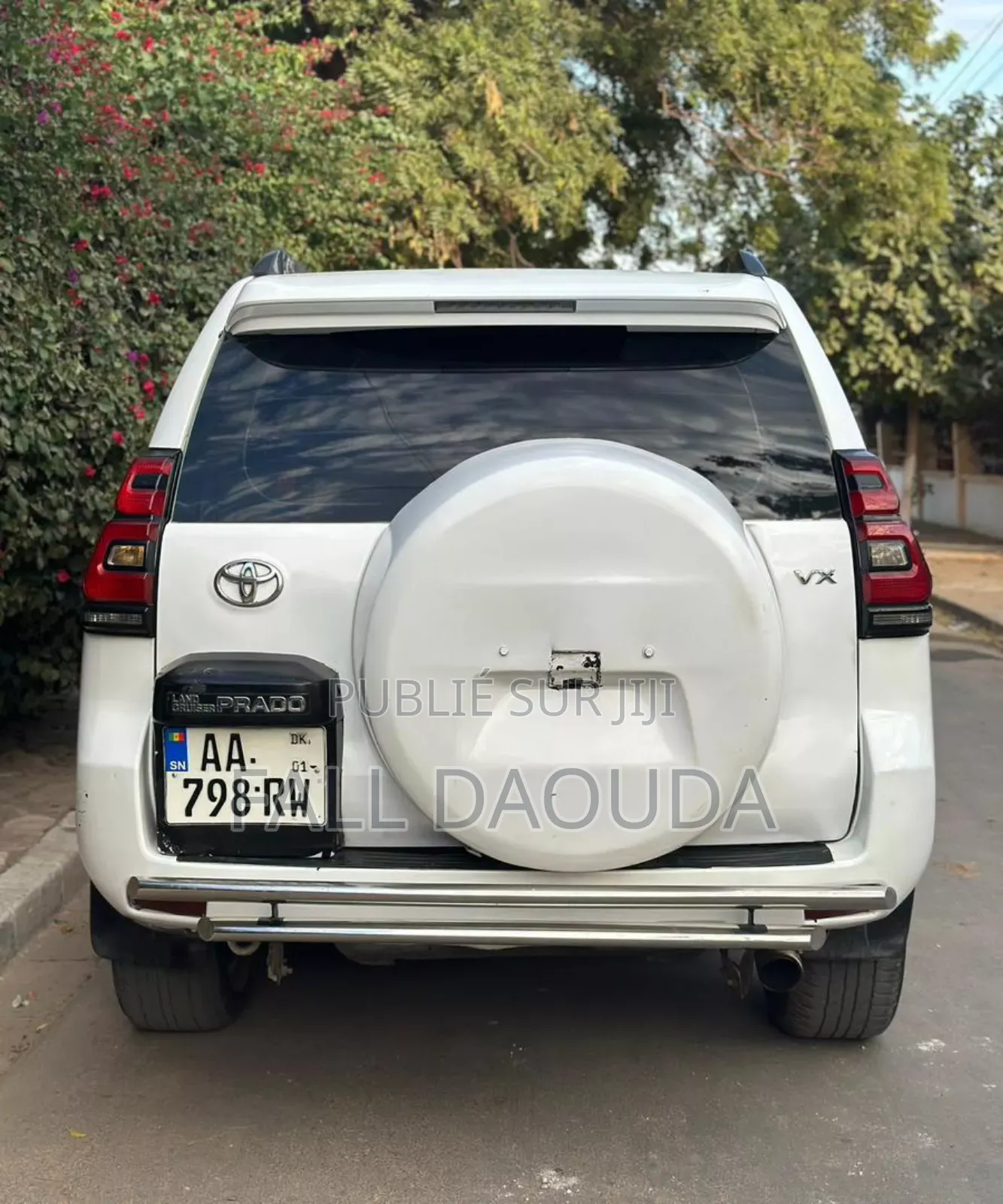 Toyota Land Cruiser Prado 2010 Blanc
