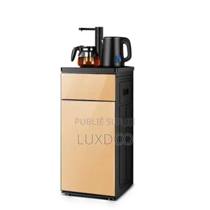 Fontaine Distributeur d'Eau Verticale Avec Chauffe Eau Et Théière