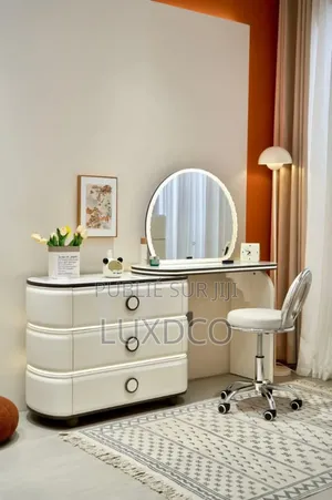 Coiffeuse De Rangement Haut De Gamme Avec Tiroir De Rangement