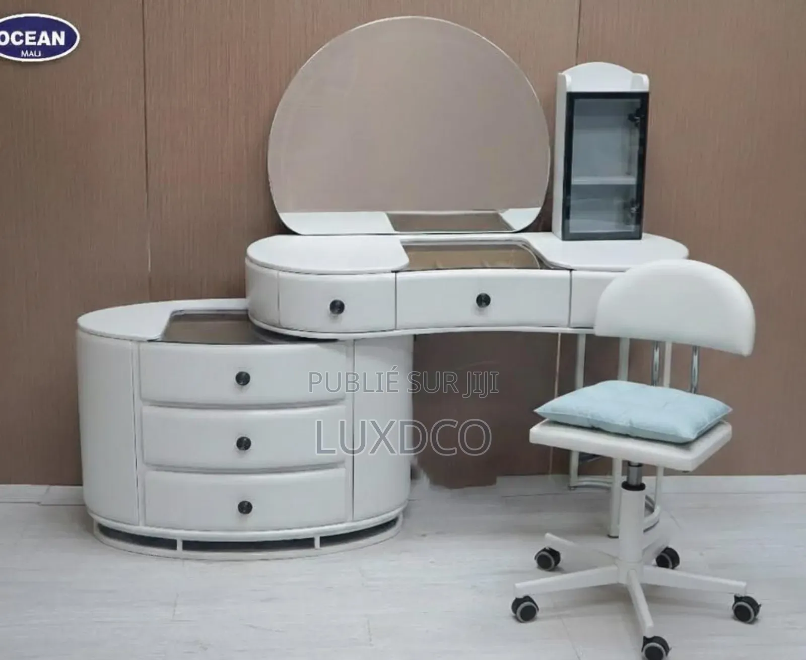 Coiffeuse De Rangement Haut De Gamme Avec Tiroir De Rangement