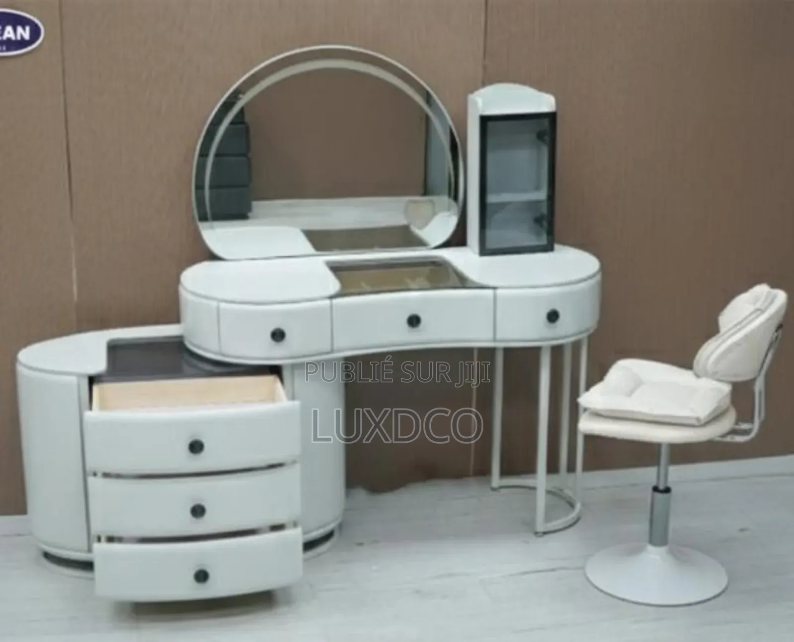 Coiffeuse De Rangement Haut De Gamme Avec Tiroir De Rangement