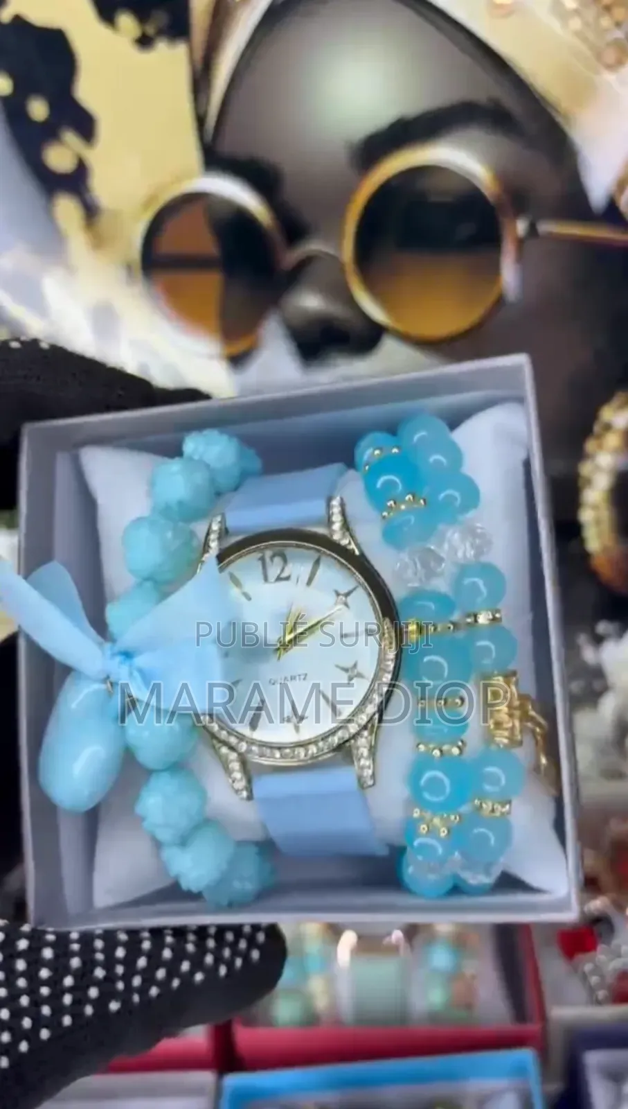 Montre Femme Élégante Avec Bracelet Et Boîte