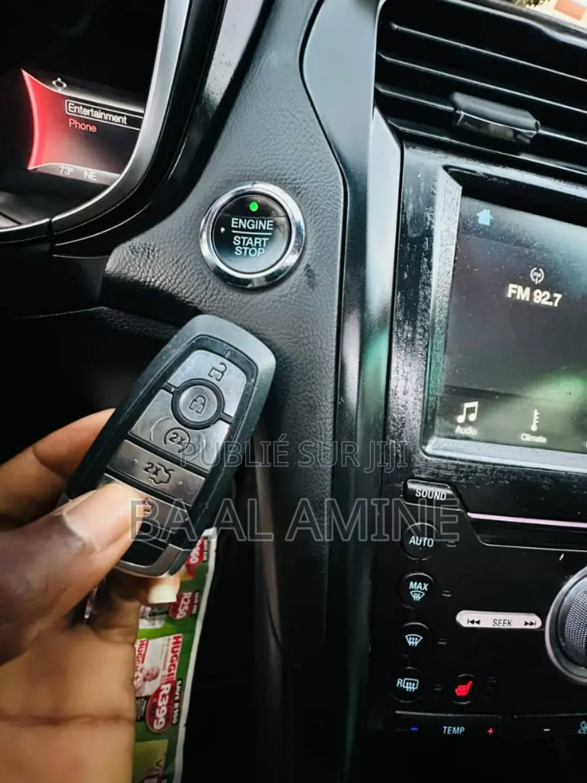 Ford Fusion Titanium AWD 2018 Gris