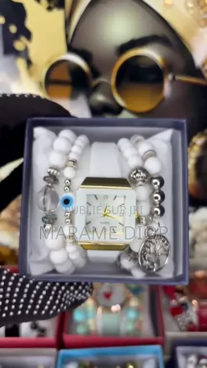 Montre Femme Élégante Avec Bracelet Et Boîte