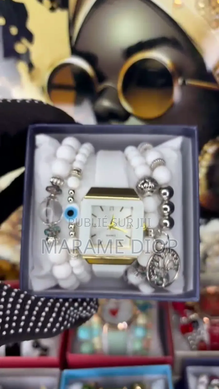 Montre Femme Élégante Avec Bracelet Et Boîte