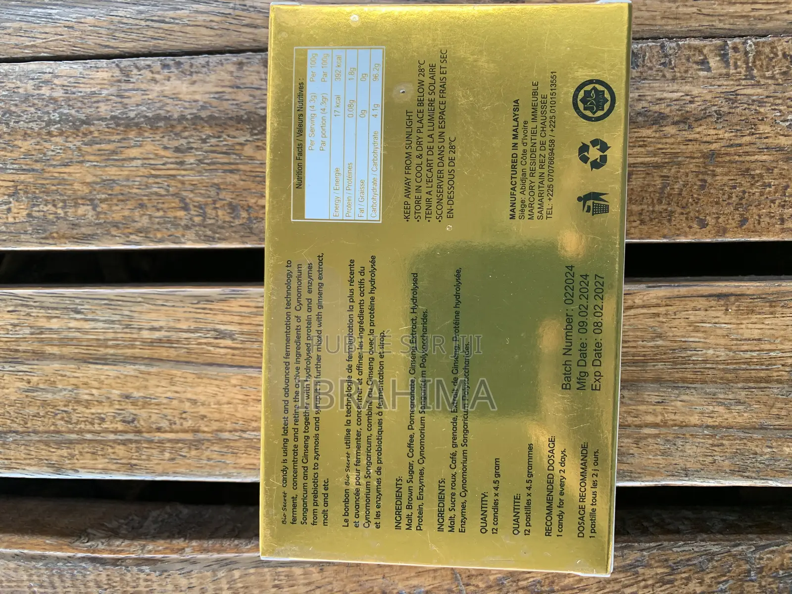 Bonbon Aphrodisiaque