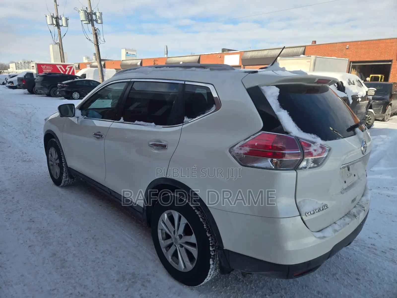 Nissan Rogue S AWD 2016 Blanc