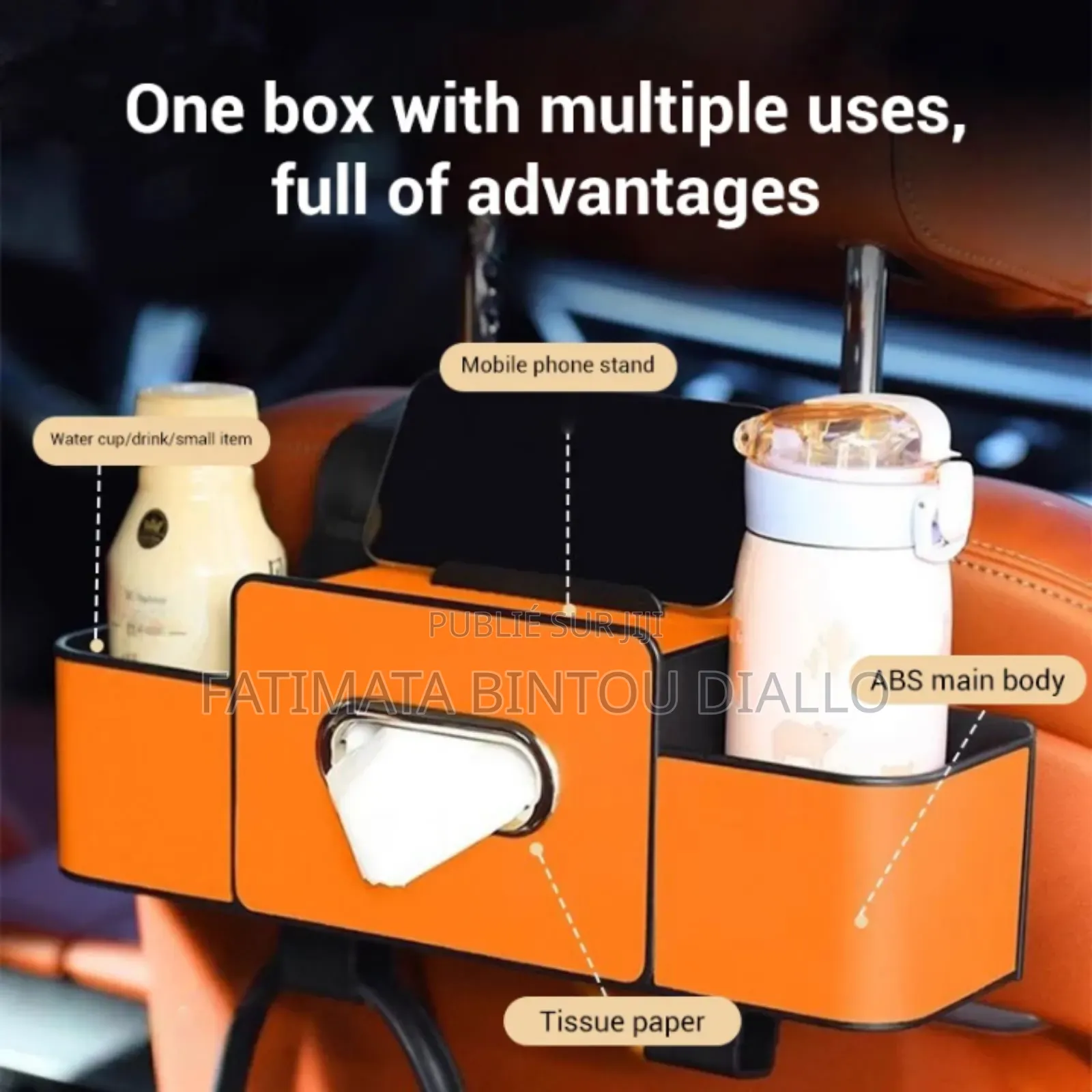 Rangement Voiture Multi-poches (Neuf)