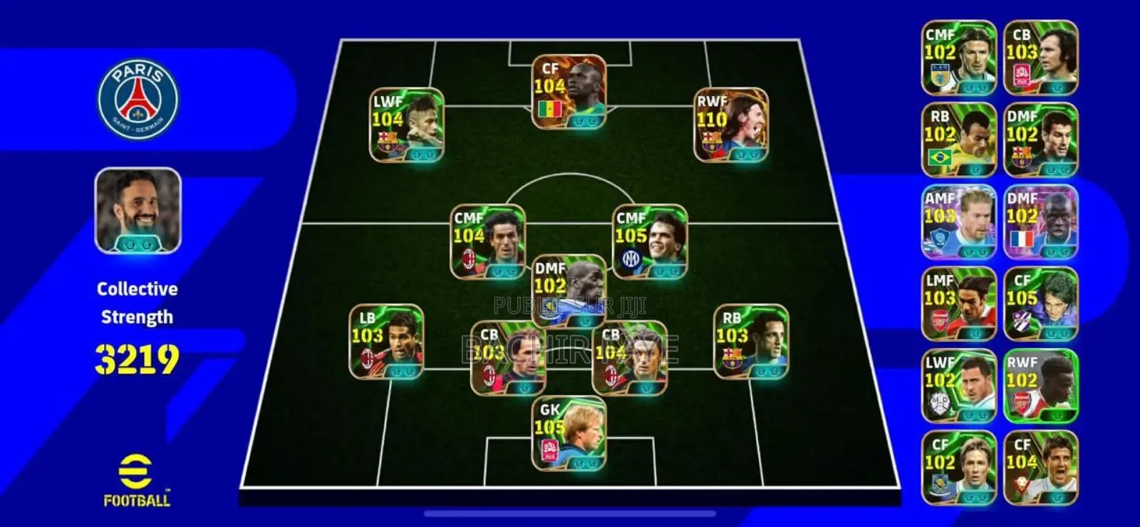 Compte Efootball Pes Disponible Échange Possible