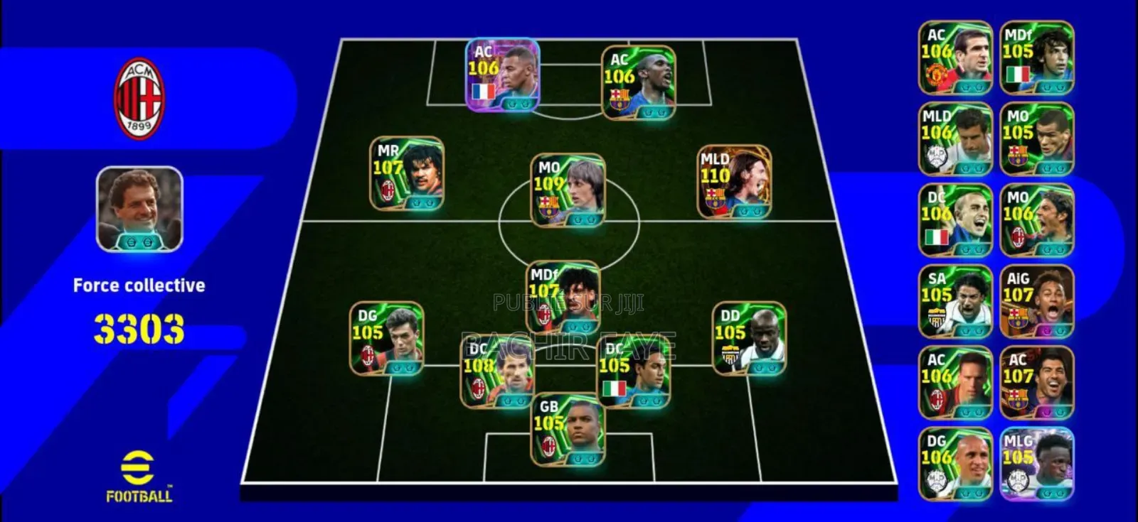 Compte Efootball Disponible Échange Possible