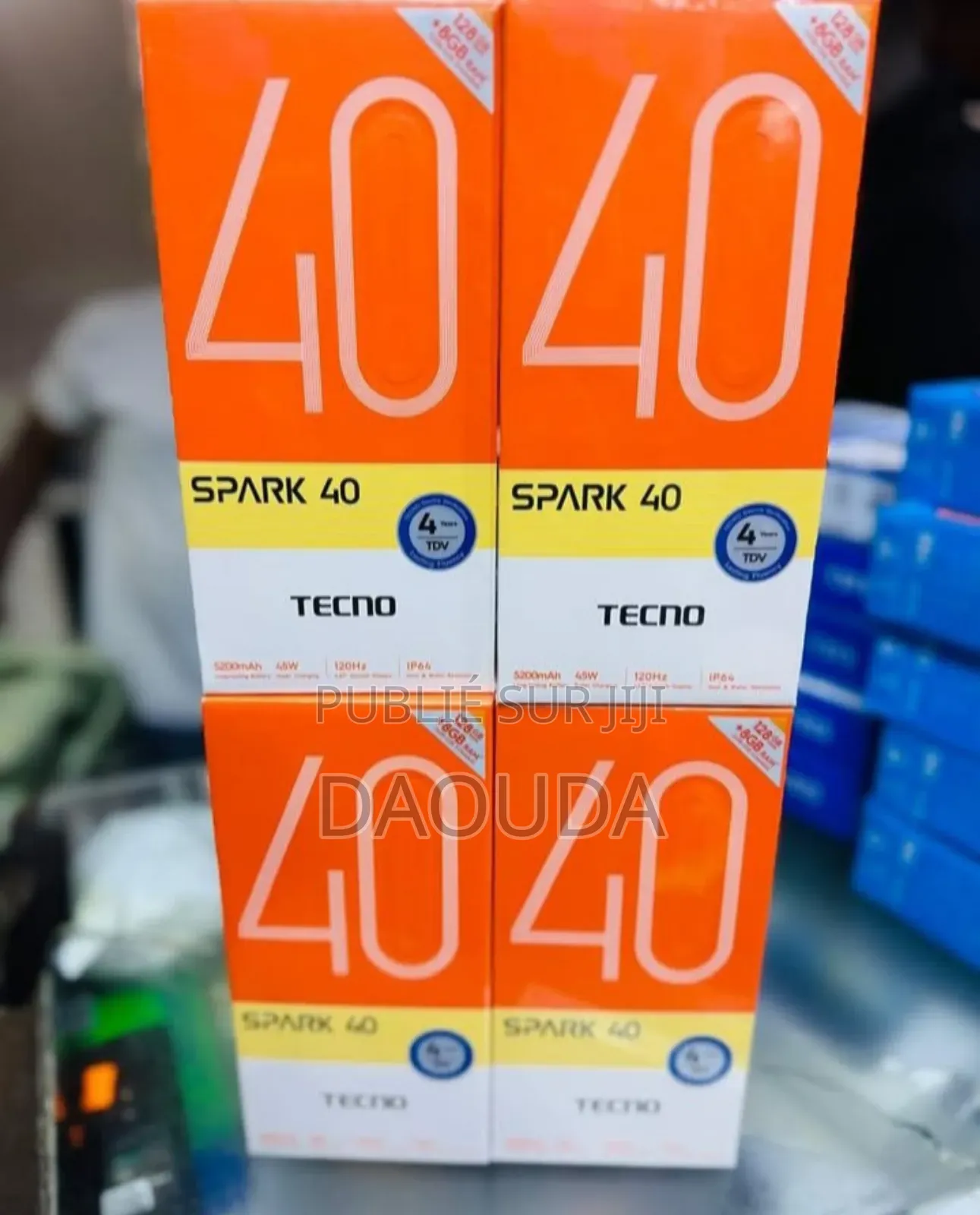 New Tecno Camon 40 128 GB Orange